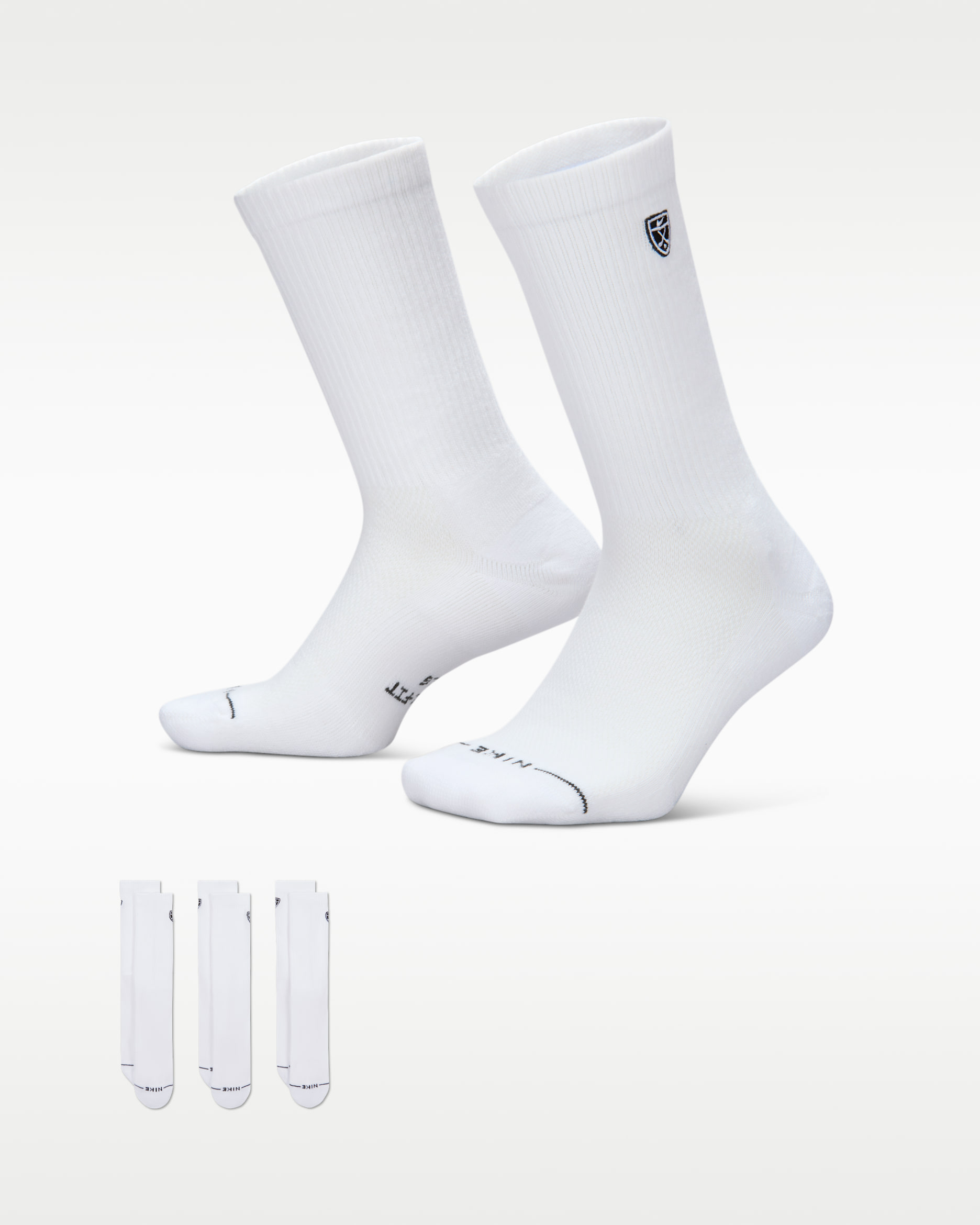 Nike インテル ピステ XL ホワイト Nike Everyday Elevated Golf Crew Socks (3 Pairs). Nike ID